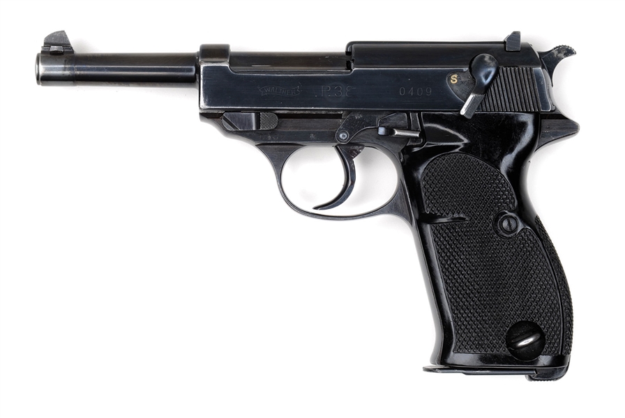 *WALTHER 9MM P38 PISTOL SN 0409                                                                                                                                                                         