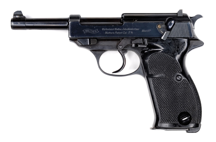 *WALTHER 9MM HP PISTOL, SN H1557                                                                                                                                                                        