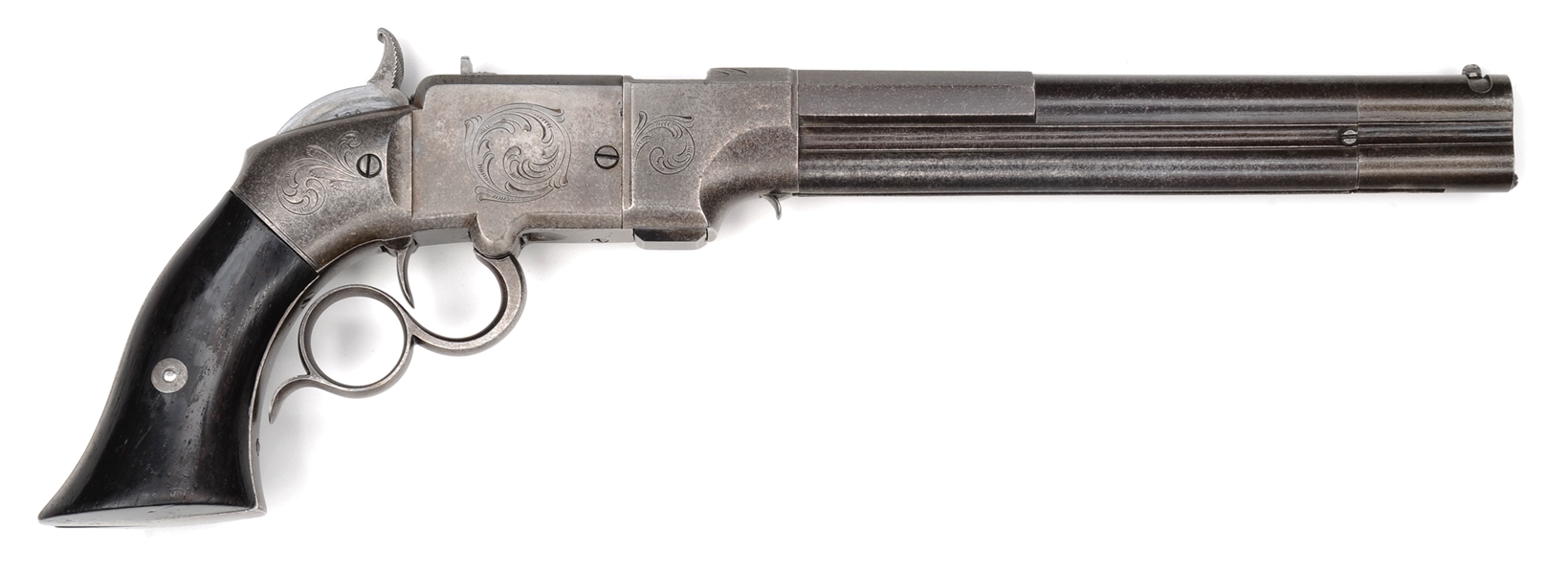 SMITH & WESSON NO 2 VOLCANIC .41 SN 129                                                                                                                                                                 