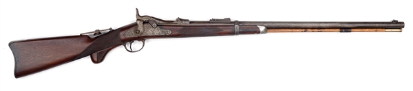 SPRINGFIELD OFFICERS MODEL 1875 RIFLE SN 55 45-70                                                                                                                                                      