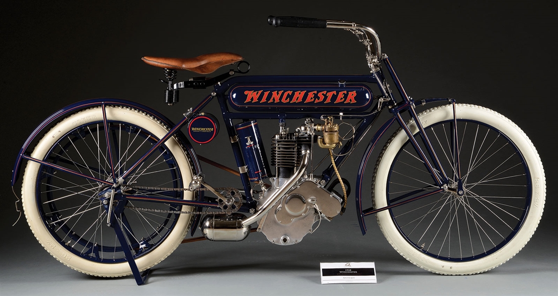 1910 MODEL WINCHESTER MOTORCYCLE                                                                                                                                                                        