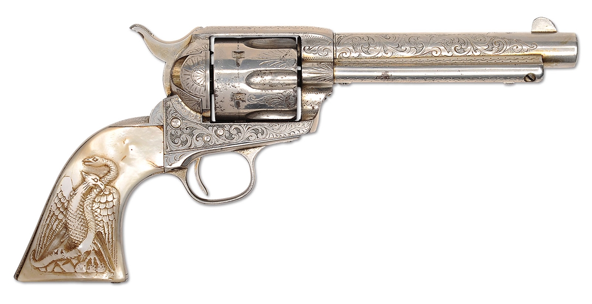 COLT FRONTIER SIX SHOOTER 44-40 SN 133167                                                                                                                                                               