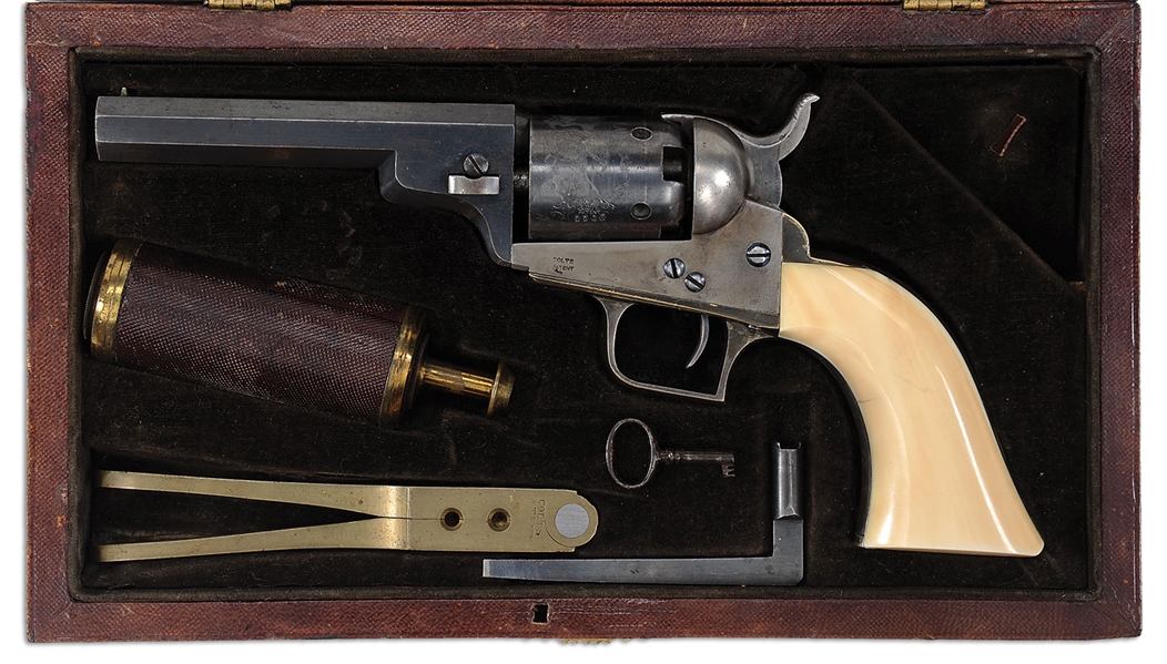 COLT CASED BABY DRAGOON .31 CAL SN 9968                                                                                                                                                                 