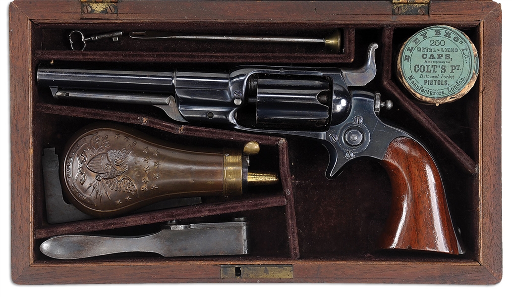 COLT CASED 1855 ROOT .31 CAL SN 2892                                                                                                                                                                    