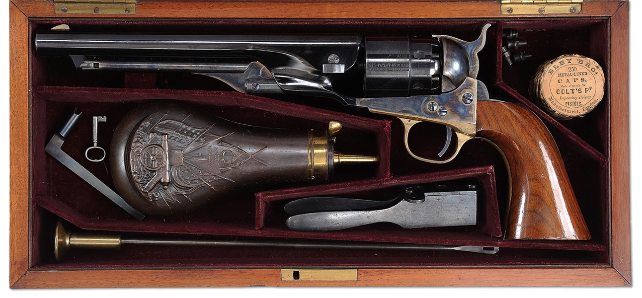 COLT CASED 1860 ARMY                                                                                                                                                                                    