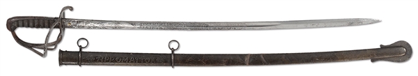 MCELROY ETCHED SWORD                                                                                                                                                                                    