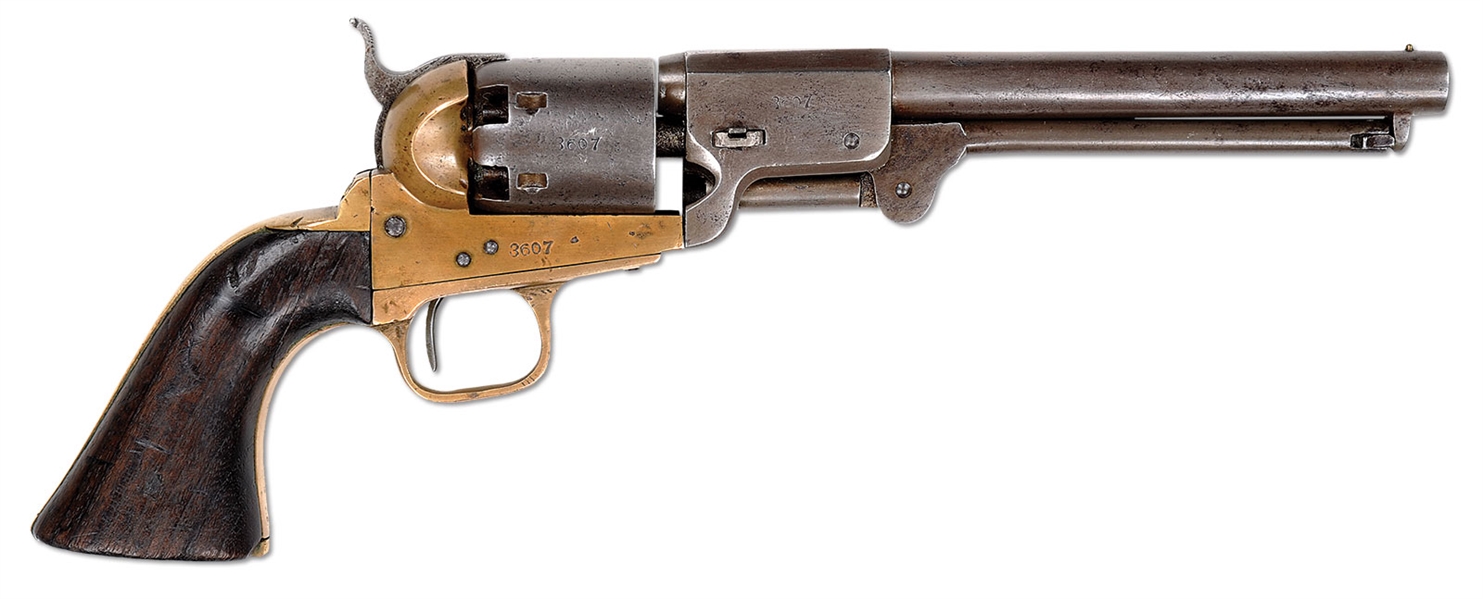 GRISWOLD REVOLVER, SN 3607                                                                                                                                                                              