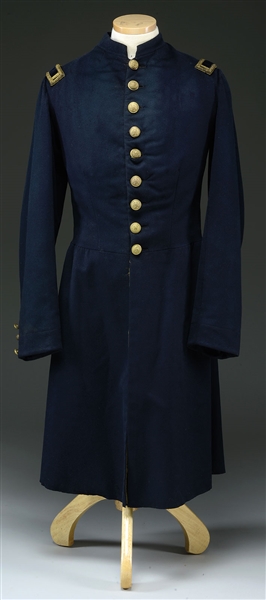 9 BUTTON FROCK COAT F.A. NIMS                                                                                                                                                                           