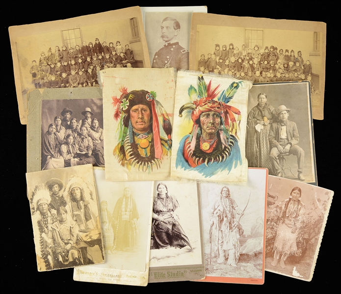 FINE GROUP OF 19TH CENTRUY INDIAN PHOTOGRAPHY                                                                                                                                                           