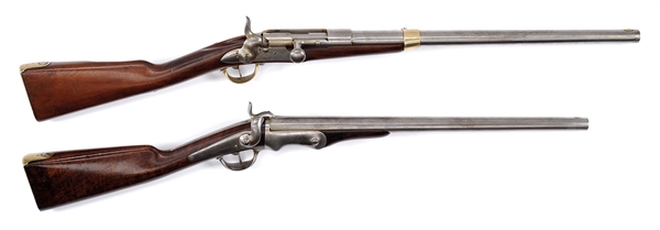 PR 19TH CENT FRENCH MILITARY CARBINES W/ CARTOUCHE                                                                                                                                                      