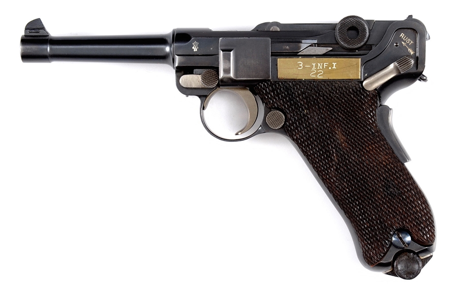 VICKERS LUGER PISTOL, 3584, 9MM, MODERN                                                                                                                                                                 