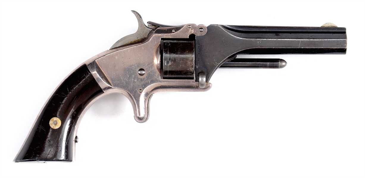 SMITH & WESSON MODEL ONE 2ND ISSUE SPUR TRIGGER REVOLVER, 30799, 22                                                                                                                                     