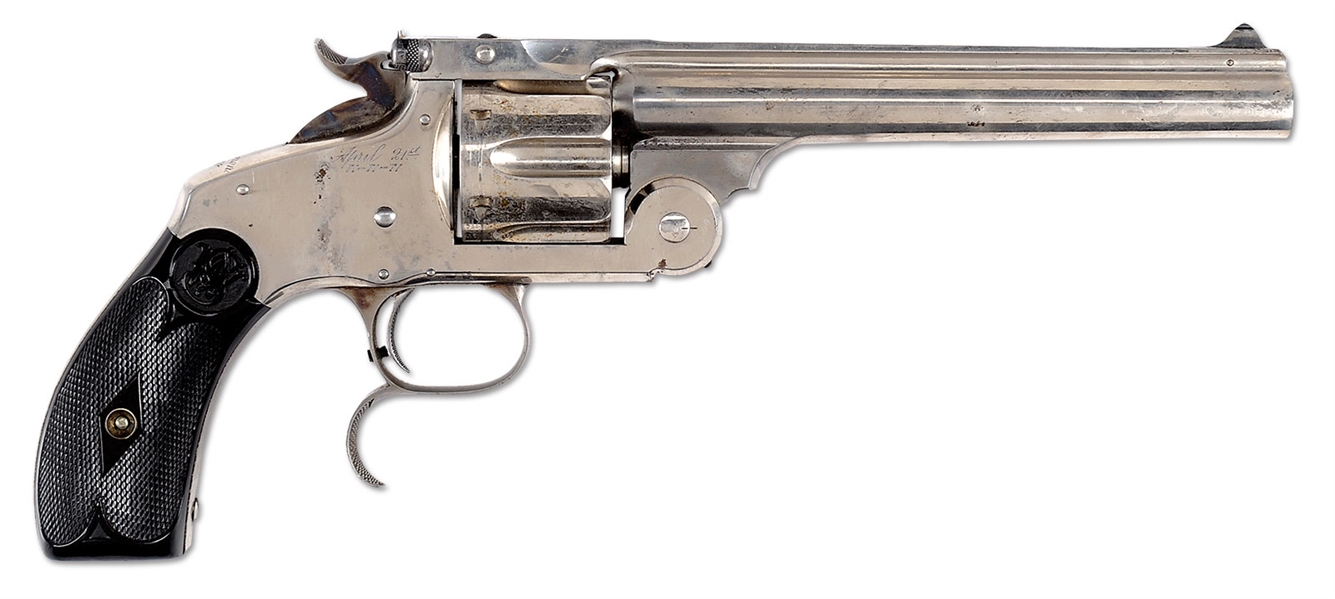 SMITH & WESSON, NEW MODEL #3, 19377, 44, C&R                                                                                                                                                            