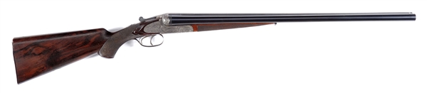F. W. HEYM 4A SIDE-PLATED BOXLOCK EJECTOR GAME GUN, 6116, 12 GA., MODERN                                                                                                                                