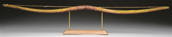 RARE AND HISTORIC BOW OF FAMOUS LAKOTA SIOUX CHIEF GALL.                                                                                                                                                
