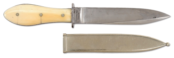 IVORY - EXTREMELY FINE MICHAEL PRICE SAN FRANCISCO "CALIFORNIA BOWIE".                                                                                                                                  