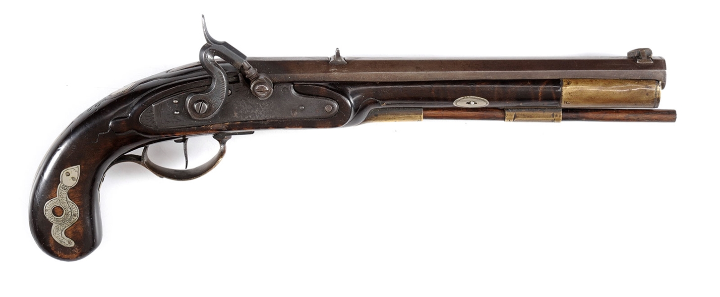 ATTRIBUTED TO PETER WHITE KENTUCKY PISTOL, NSN, .45                                                                                                                                                     