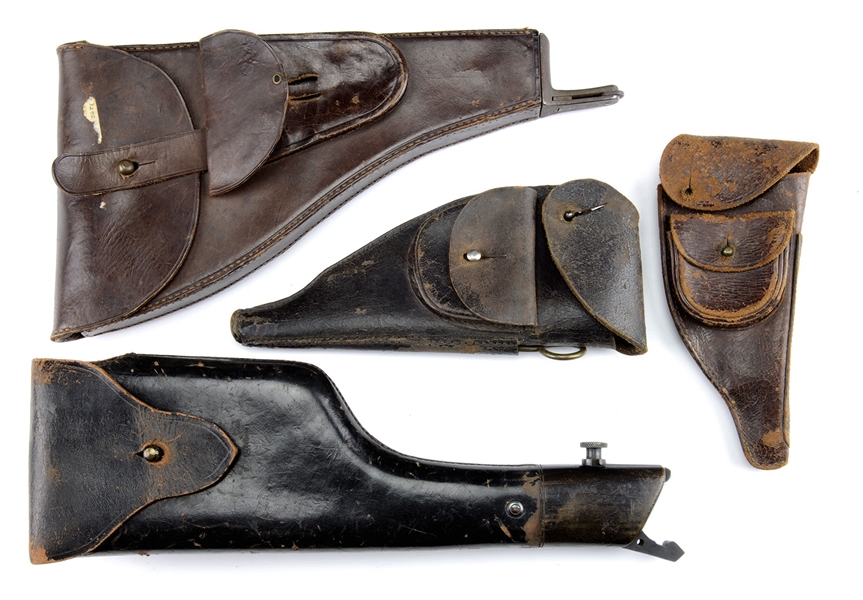 BERGMANN ACCESSORIES: SHOULDER STOCKS AND HOLSTERS.                                                                                                                                                     