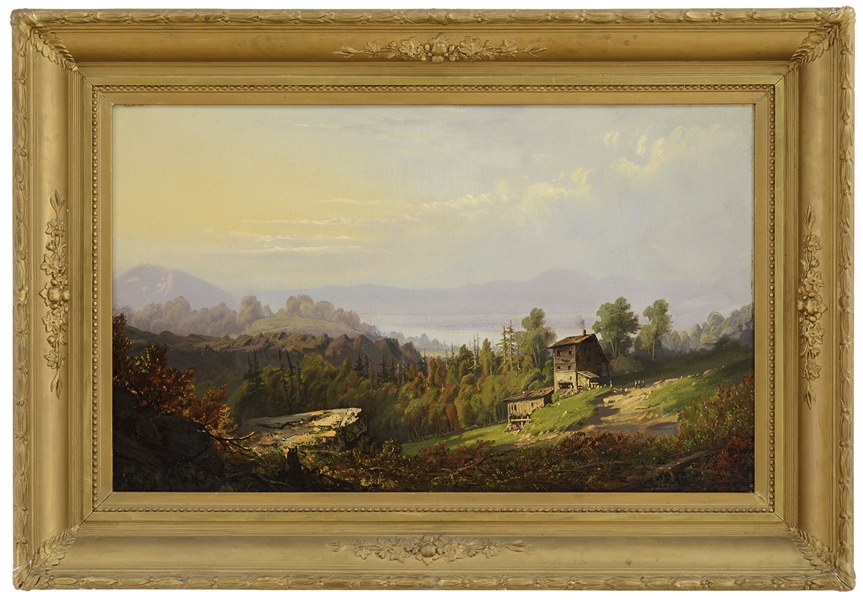 PAUL RITTER (GERMAN/AMERICAN, 1829-1907) "THE ANDROSCOGGIN VALLEY, MAINE/NEW HAMPSHIRE"                                                                                                                 