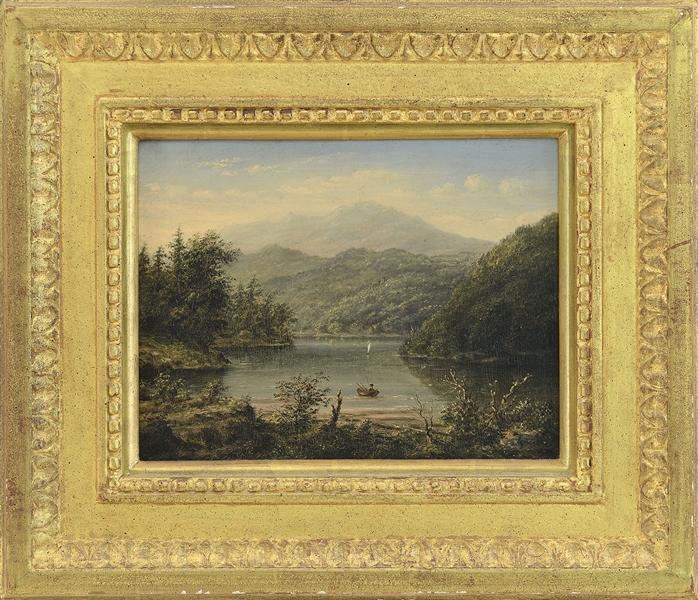 ROBERT SALMON (BRITISH/AMERICAN, 1775-1848) "VIEW OF GREENOCK," SCOTLAND                                                                                                                                