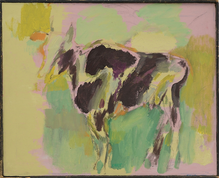 BERNARD CHAET (AMERICAN, 1924-2012) "COW"                                                                                                                                                               