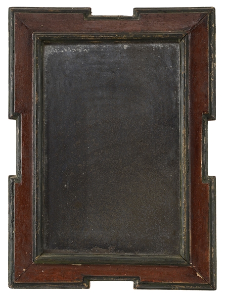 EARLY PAINTED MIRROR                                                                                                                                                                                    