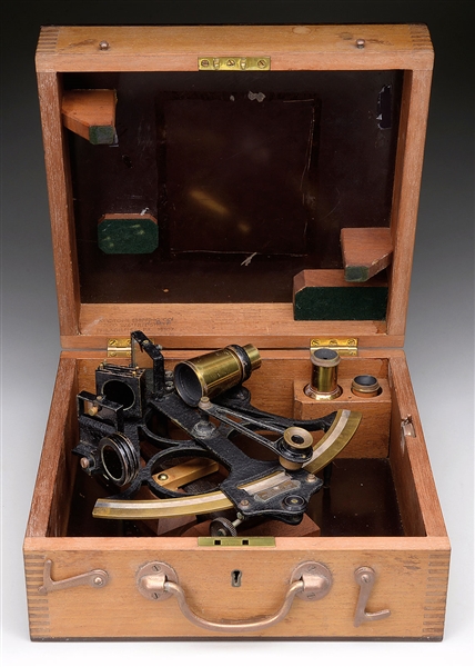 BOXED SEXTANT                                                                                                                                                                                           