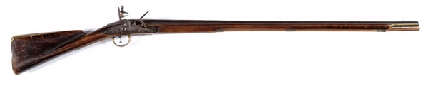 18TH CENTURY FOWLER LONG GUN                                                                                                                                                                            