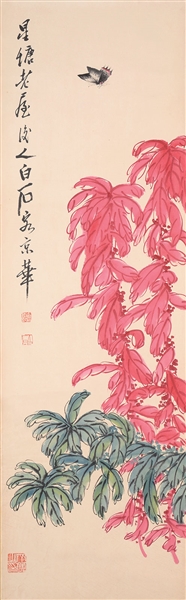 HANGING SCROLL IN THE MANNER OF QI BAISHI                                                                                                                                                               