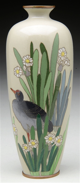 JAPANESE CLOISONNE SMALL URN                                                                                                                                                                            