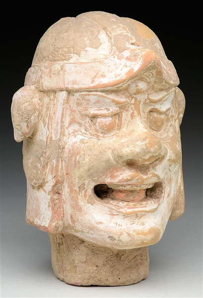POTTERY BUST.                                                                                                                                                                                           