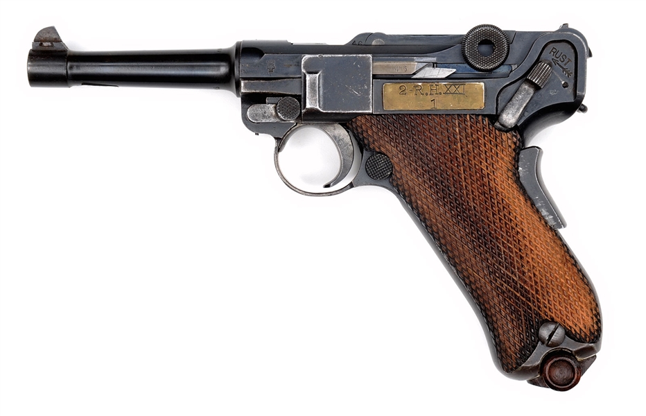 VICKERS, 1906 LUGER, 9746, 9MM, MODERN; IMPORT                                                                                                                                                          