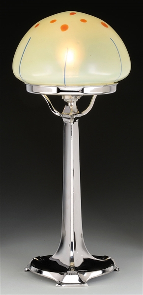 AUSTRIAN SECESSIONIST TABLE LAMP.                                                                                                                                                                       