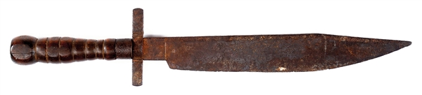 IDENTIFIED VIRGINIA CONFEDERATE BOWIE KNIFE.                                                                                                                                                            