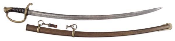 EXTREMELY FINE CONFEDERATE THOMAS, GRISWOLD NEW ORLEANS ARTILLERY OFFICERS SWORD.                                                                                                                       