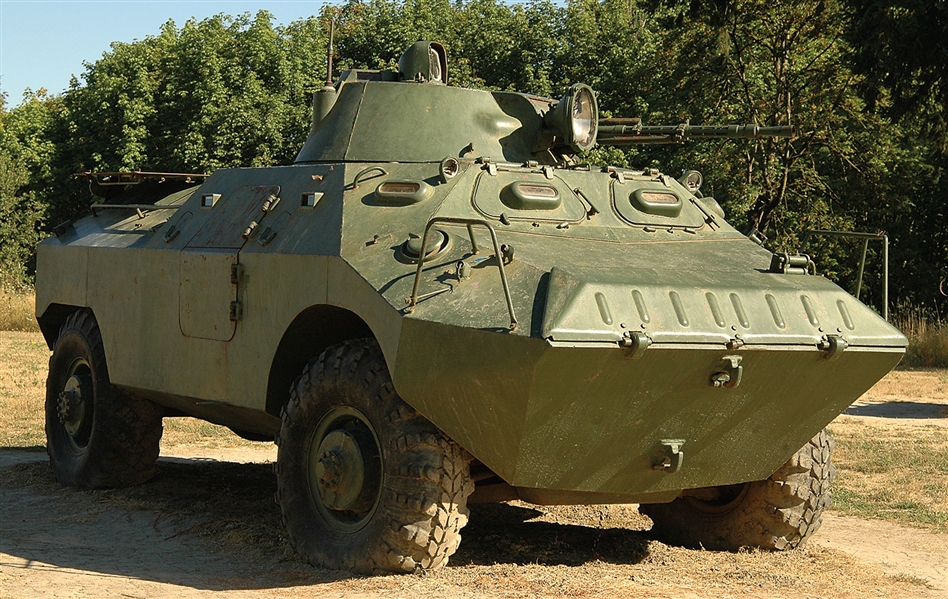 RARELY SEEN HUNGARIAN PSZH-IV AMPHIBIOUS ARMORED PERSONNEL CARRIER.                                                                                                                                     