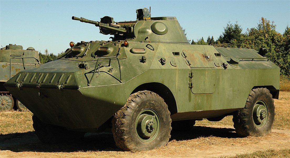 RARE HUNGARIAN PSZH-IV AMPHIBIOUS ARMORED PERSONNEL CARRIER.                                                                                                                                            