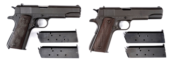 ITHACA, 1911A1, 2118718, 45, MODERN; C&R, TWO EXTRA MAGAZINES                                                                                                                                           