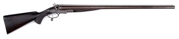 W.C. SCOTT, UNDERLEVER HAMMER GUN, 21971, 8GA, PROV                                                                                                                                                     