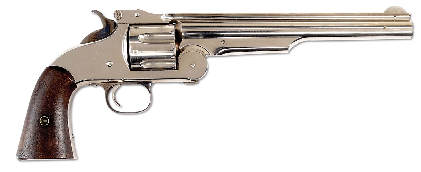 SMITH & WESSON, FIRST MODEL AMERICAN, 4097, 44 AMERICAN                                                                                                                                                 