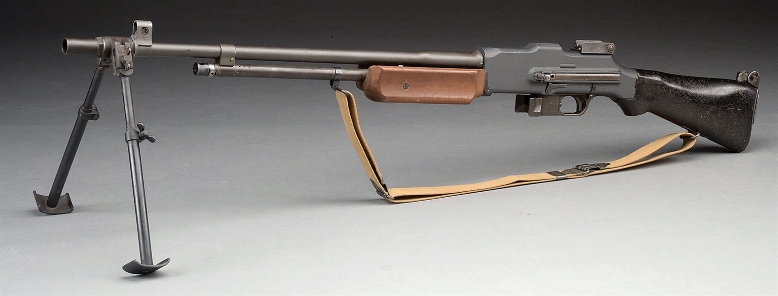 DUMMY 1918A2 BAR LIGHT MACHINE GUN MODEL.                                                                                                                                                               