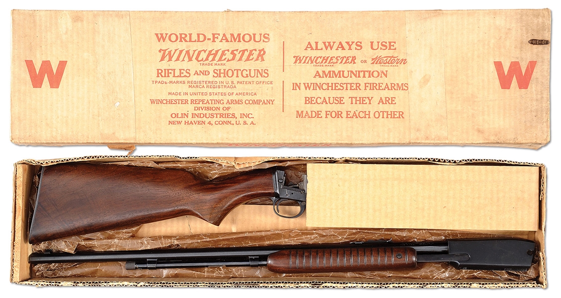 WINCHESTER, 61, 257053, 22RF, MODERN; C&R, PROV, W/BOX                                                                                                                                                  