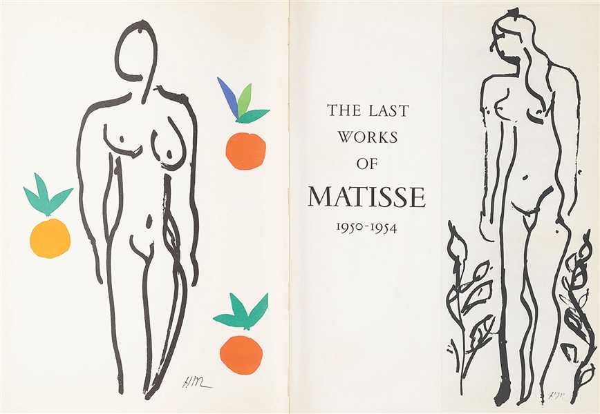 HENRI MATISSE (FRENCH, 1869-1954) "VERVE: THE LAST WORKS OF HENRI MATISSE"                                                                                                                              