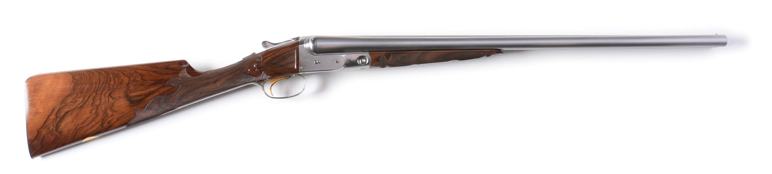 (M) PARKER REPRODUCTION A1 SPECIAL 12 GAUGE SHOTGUN IN THE WHITE IN ITS ORIGINAL CASE AND BOX