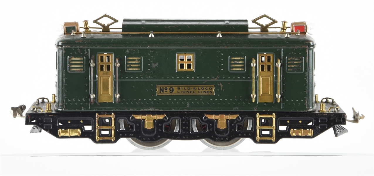 ORIGINAL LIONEL NO. 9 LOCOMOTIVE. 