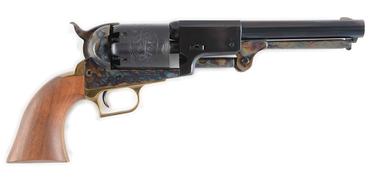 (A) BOXED 2ND GENERATION 1ST MODEL COLT DRAGOON PERCUSSION REVOLVER.