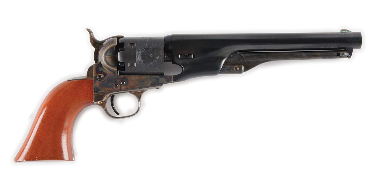 (A) BOXED 2ND GENERATION COLT 1861 NAVY PERCUSSION REVOLVER.