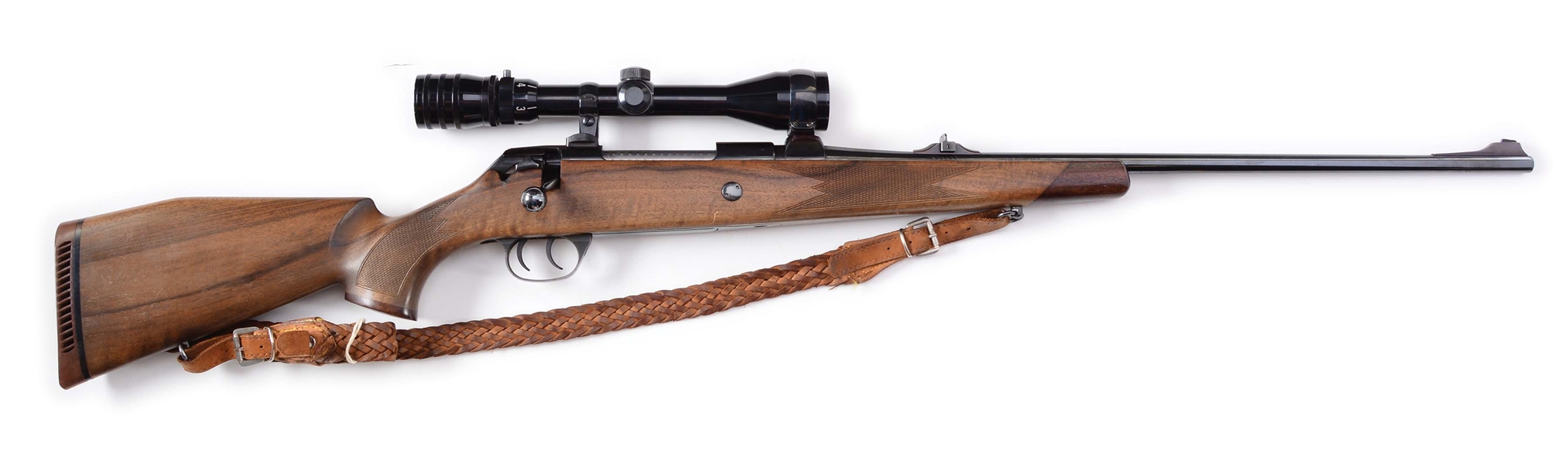 (M) VOERE TITAN II BOLT ACTION RIFLE WITH SCOPE.