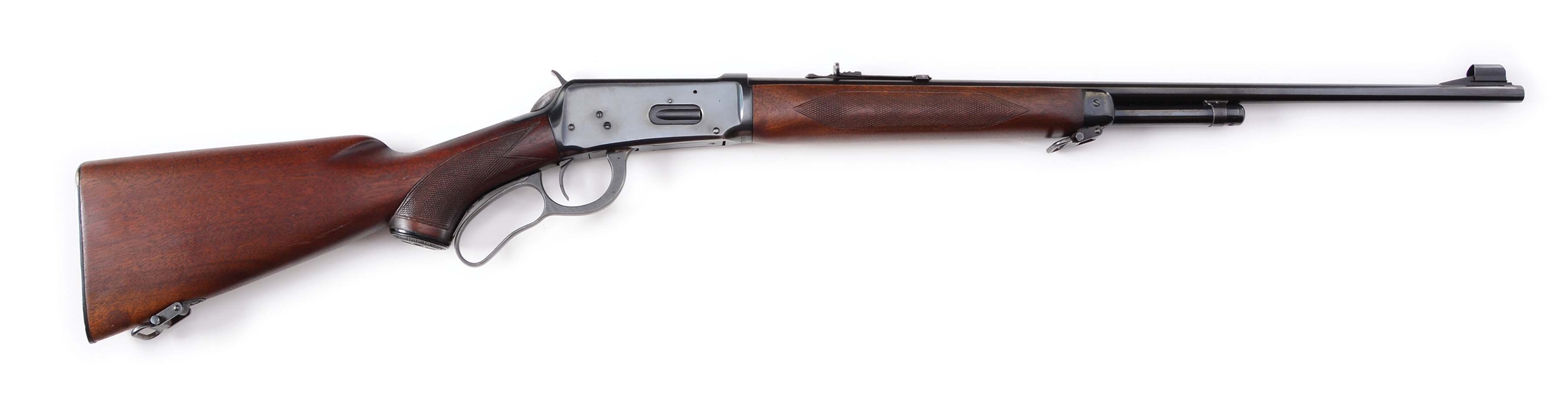(C) WINCHESTER DELUXE MODEL 64 LEVER ACTION RIFLE (1954).