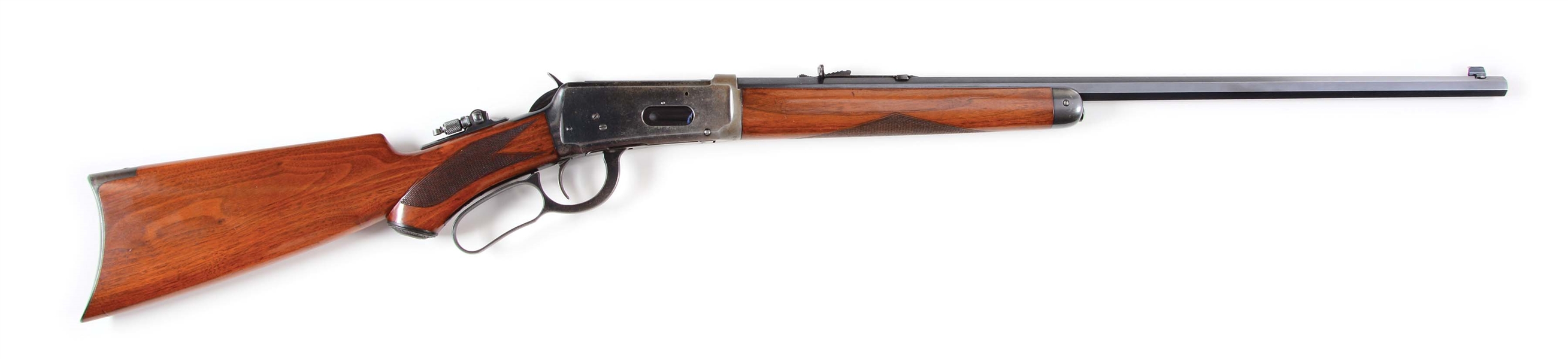 (C) WINCHESTER MODEL 1894 SEMI-DELUXE LEVER ACTION RIFLE (1919).
